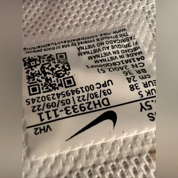 Nike Air Force 1 Mid Paint Splatter White Gold Black DH2933-111 5.5Y